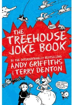 Coperta cărții The Treehouse Joke Book, Andy Griffiths