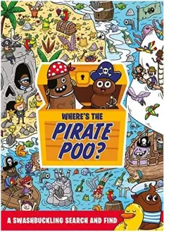 Coperta cărții Where's the Pirate Poo?, Alex Hunter