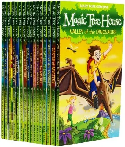 Coperta cărții Magic Tree House Series Books 1 - 16 Collection Set