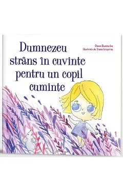 Coperta cărții Dumnezeu strans in cuvinte pentru un copil cuminte