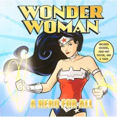 Coperta cărții Wonder Woman A Hero For All, Liz Marsham