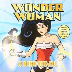 Coperta cărții Wonder Woman A Hero For All, Liz Marsham