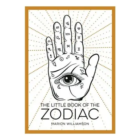 Coperta cărții Little Book of the Zodiac, Marion Williamson