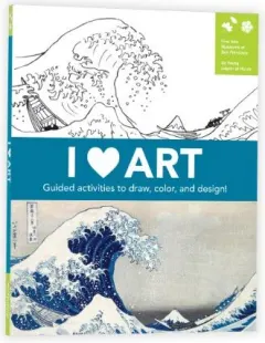 Coperta cărții I Heart Art Activity Journal, Mudpuppy, Abigail Halpin