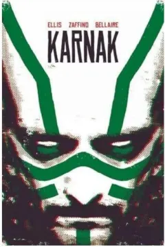 Coperta cărții Karnak, Warren Ellis, Gerardo Zaffino