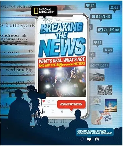 Coperta cărții Breaking the News, Robin Terry Brown