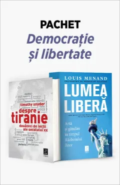 Coperta cărții Pachet Democrație și libertate. Despre tiranie/Lumea liberă - Timothy Snyder