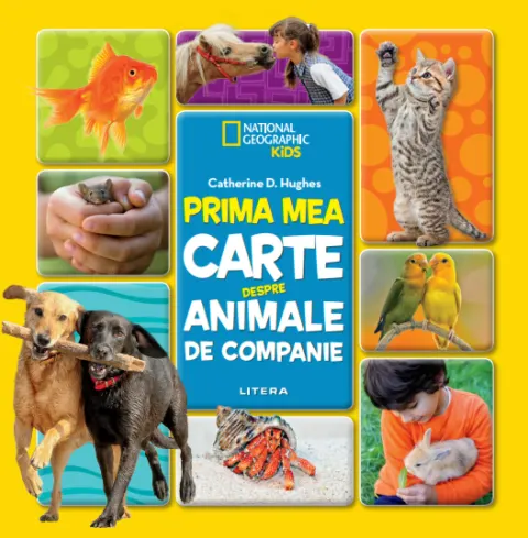 Coperta cărții Prima mea carte despre animale de companie