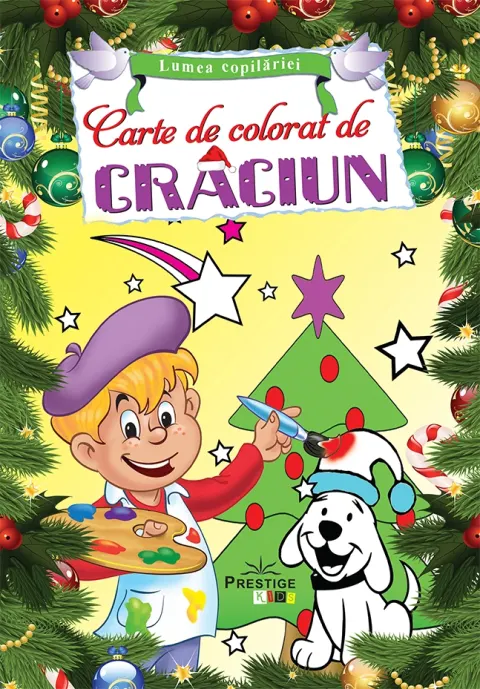 Coperta cărții Carte de colorat de Craciun
