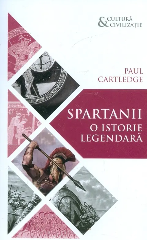 Coperta cărții Spartanii. O istorie legendara