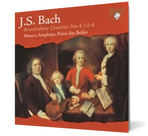 Coperta cărții Bach: Brandenburg Concertos Nos. 4, 5 & 6