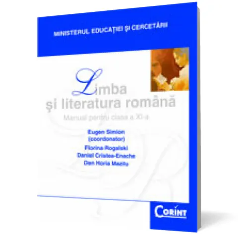Coperta cărții Limba și literatura română. Manual pentru clasa a XI-a (E. Simion)