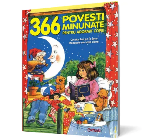 Coperta cărții 366 povești minunate pentru adormit copiii