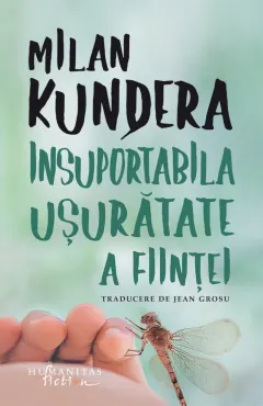 Coperta cărții Insuportabila ușurătate a ființei