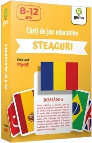 Coperta cărții Invata... Steaguri (8-12 ani)