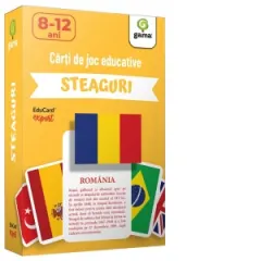 Coperta cărții Invata... Steaguri (8-12 ani)