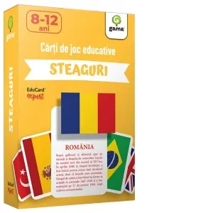 Coperta cărții Invata... Steaguri (8-12 ani)