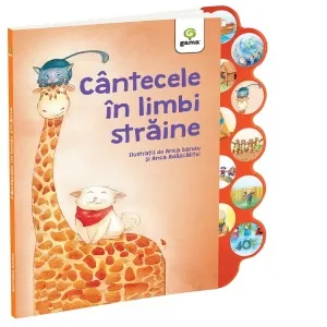 Coperta cărții Cantecele in limbi straine