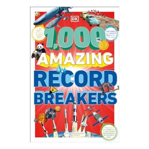 Coperta cărții 1,000 Amazing Record Breakers