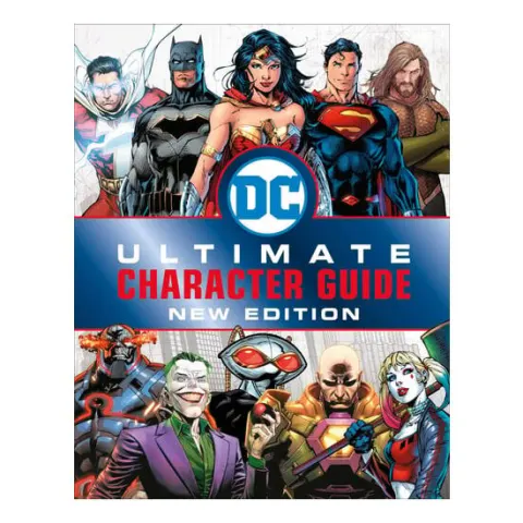 Coperta cărții DC ultimate character guide