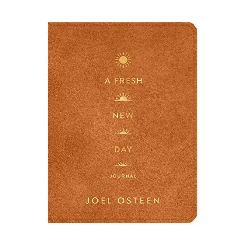 Coperta cărții A Fresh New Day LeatherLuxe® Journal