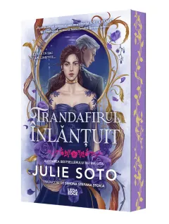 Coperta cărții Trandafirul înlănțuit (primul volum al seriei „Evermore”) ediție specială