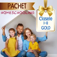 Coperta cărții Pachet Homeschooling Clasele I-II Gold