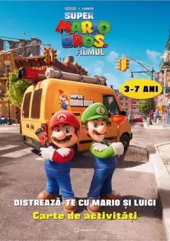 Coperta cărții Distreaza-te cu Mario si Luigi. Carte de activitati