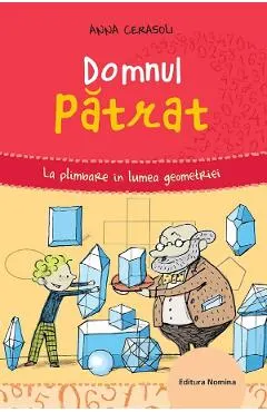 Coperta cărții Domnul patrat. La pas prin lumea geometriei