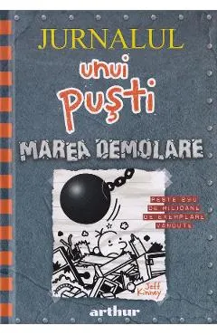 Coperta cărții Jurnalul unui pusti Vol.14 Marea demolare