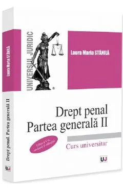 Coperta cărții Drept penal. Partea generala 2. Curs universitar Ed.5