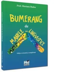 Coperta cărții Bumerang de manele... lingvistice