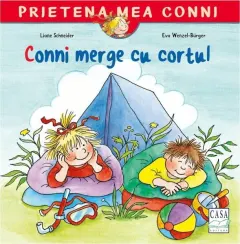Coperta cărții Conni merge cu cortul