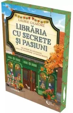 Coperta cărții Libraria cu secrete si pasiuni