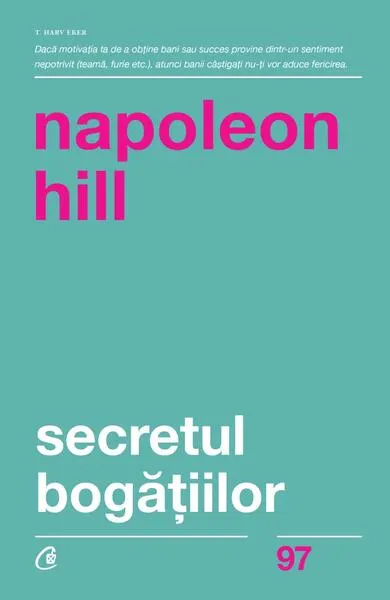 Coperta cărții Secretul bogățiilor