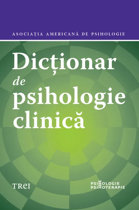 Coperta cărții Dicționar de psihologie clinică