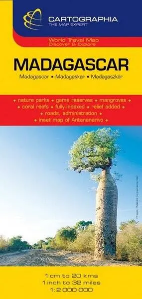 Coperta cărții Hartă rutieră Madagascar
