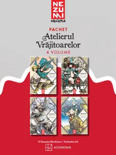 Coperta cărții Pachet Atelierul vrajitoarelor 4 vol.