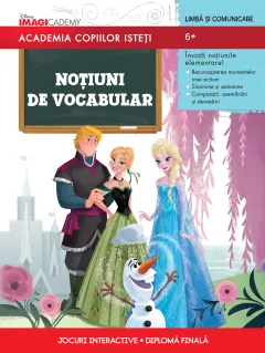 Coperta cărții Academia copiilor isteți. Primele noțiuni de vocabular