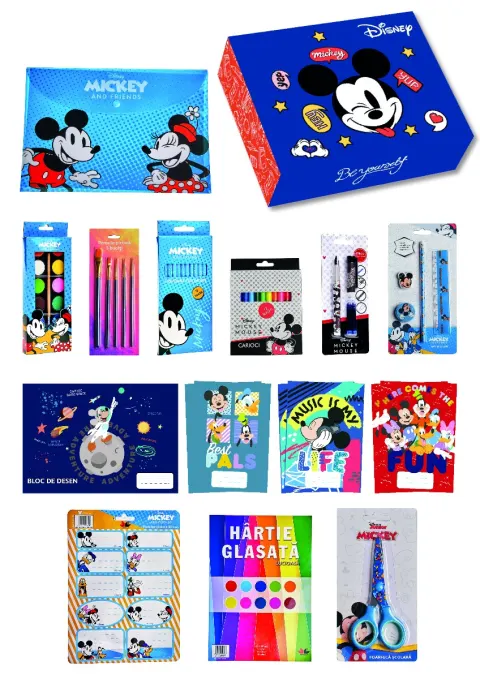 Coperta cărții Cutia scolarului clasele 2-4 Mickey