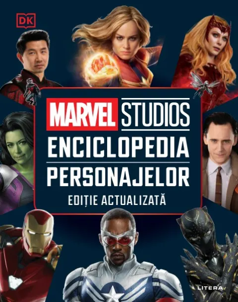 Coperta cărții Marvel Studios. Enciclopedia personajelor (editie actualizata)