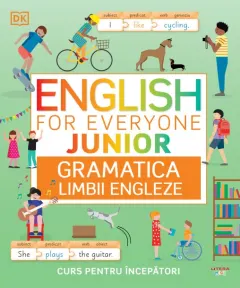 Coperta cărții English for Everyone Junior. Gramatica limbii engleze. Curs pentru incepatori