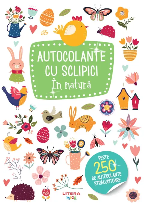 Coperta cărții Autocolante cu sclipici. În natură