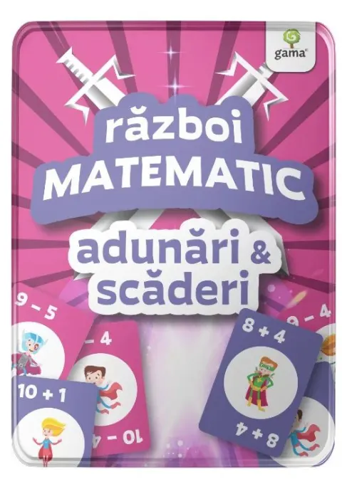 Coperta cărții Adunari si scaderi (joc educativ interactiv)