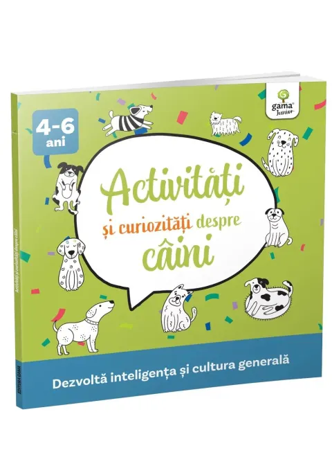 Coperta cărții Activitati si curiozitati despre caini