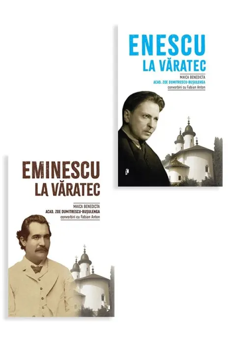 Coperta cărții Pachet Eminescu la Varatec + Enescu la Varatec. Set 2 carti