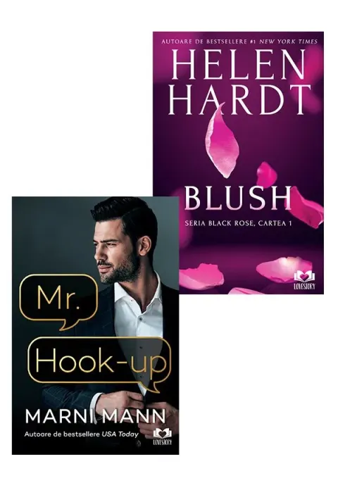 Coperta cărții Pachet Mr. Hook-up + Blush. Set 2 carti
