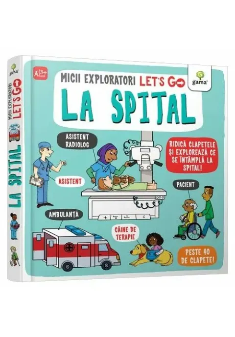 Coperta cărții Let\'s go! La spital
