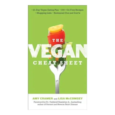Coperta cărții The vegan cheat sheet