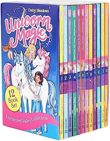 Coperta cărții Unicorn Magic The Enchanted Valley Collection (12 Copy Slipcase)